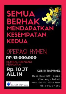 operasi keperawanan di bekasi