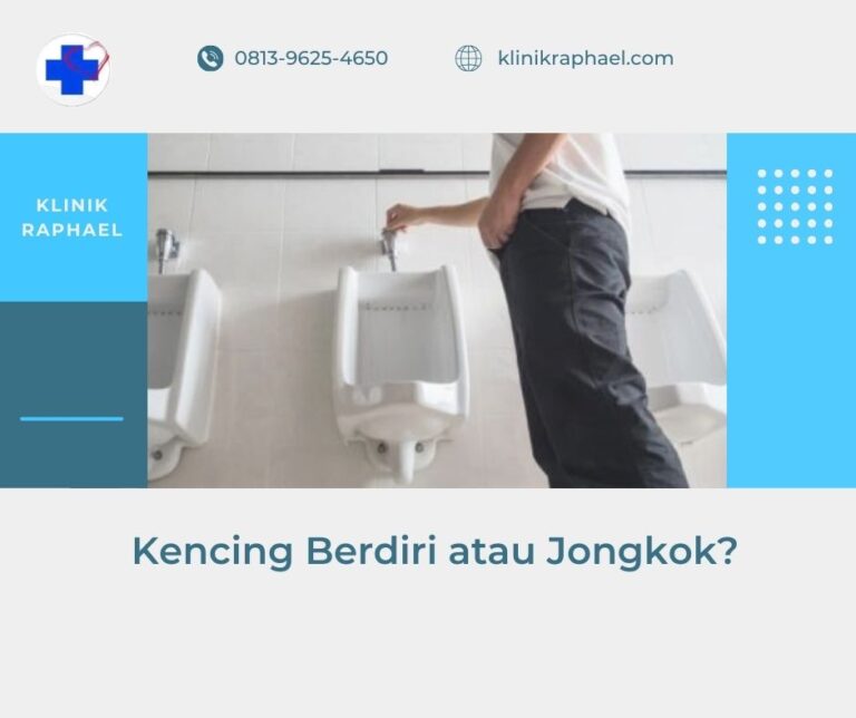 kencing berdiri atau jongkok