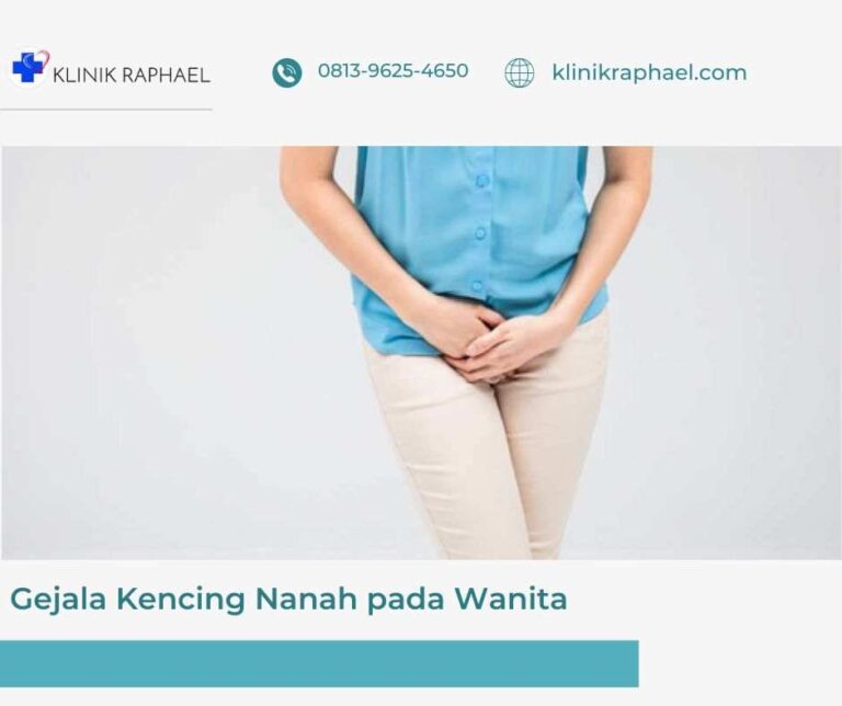 gejala kencing nanah pada wanita