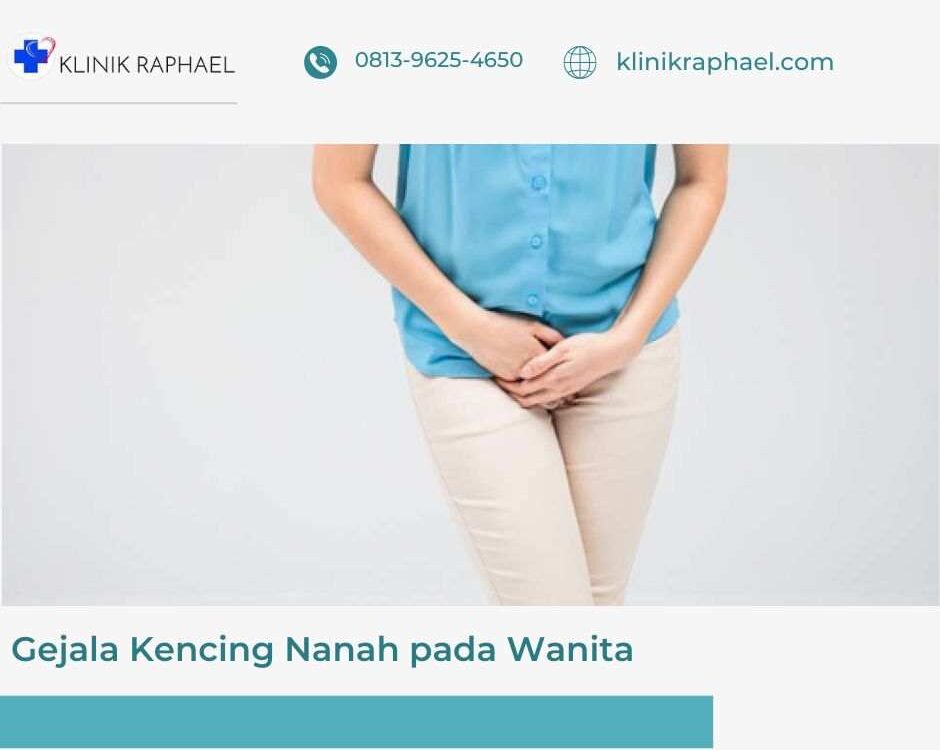 gejala kencing nanah pada wanita