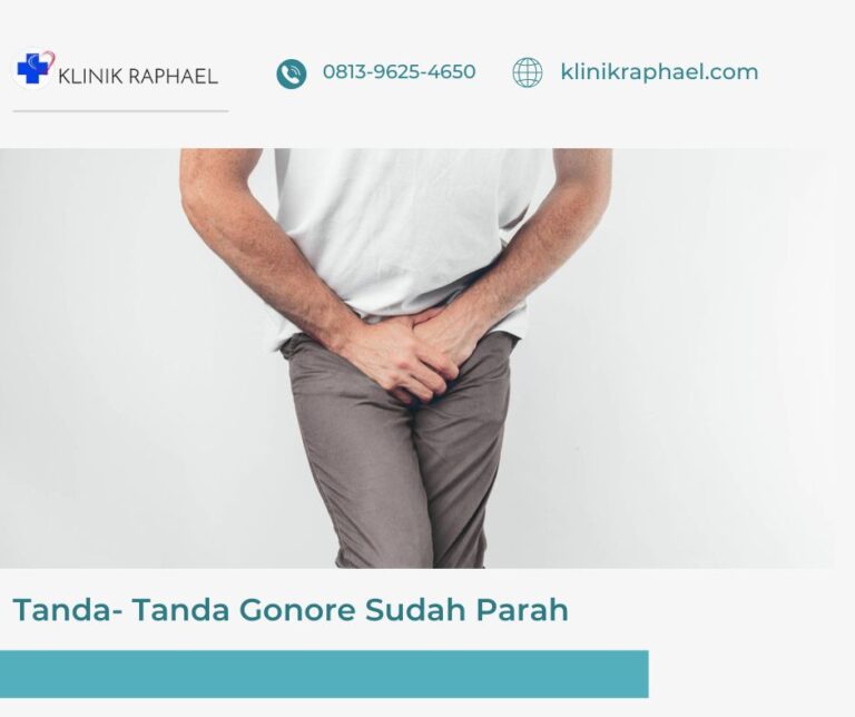 tanda gonore sudah parah