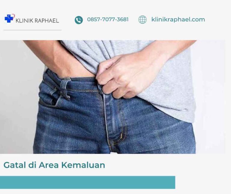 gatal di area kelamin kemaluan