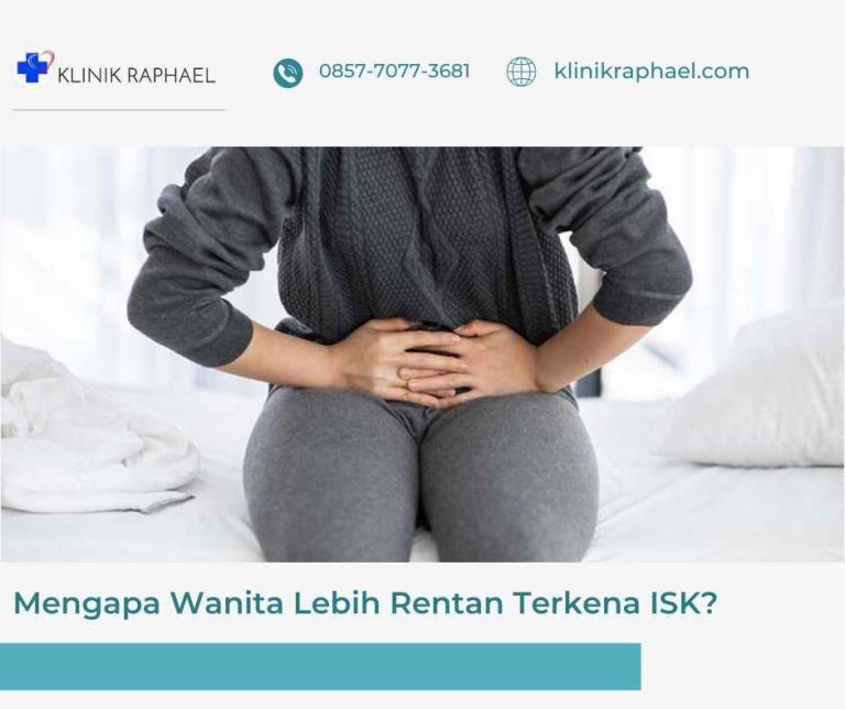 mengapa wanita lebih rentan terkena isk dibanding pria